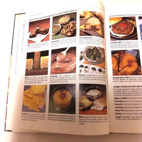 Preowned General Electric Microwave Guide and Cookbook by General Electric - Picture 7 of 7